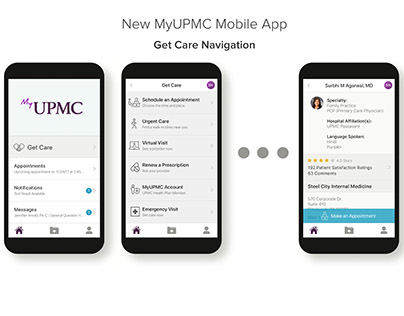 MyUPMC App and Responsive Site