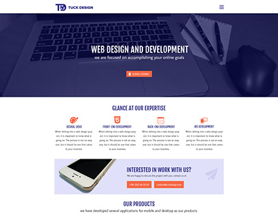 Tuck Design - web development agency