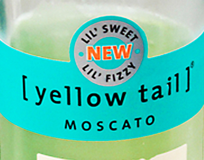 Yellow Tail Moscato Sticker