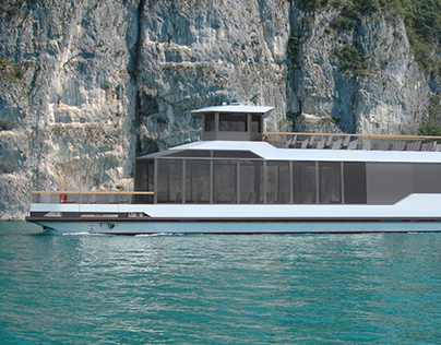 Catamaran for Lake Annecy