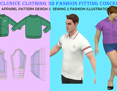 sew pattern maker 3D fashion design