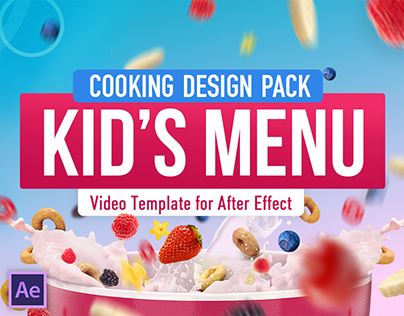 Cooking Design Pack - Kids menu