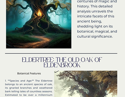 Eldertree: The Old Oak Tree