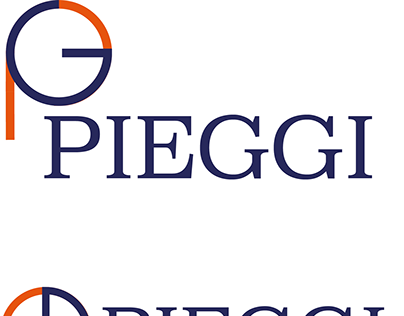 Identidade visual para Pieggi, empresa de eventos