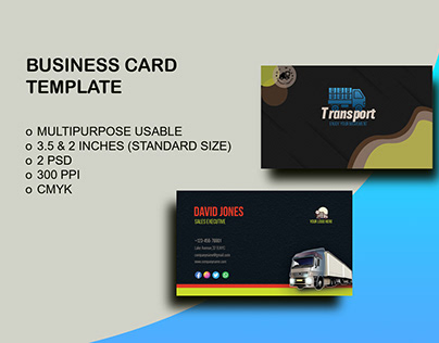 transport system business card