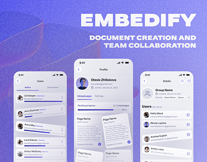 Mobile App "Embedify"