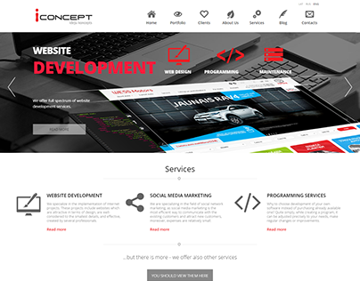 iConcept Latvia webdesign
