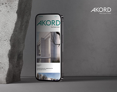 AKORD - Real Estate Investment Company Website Design