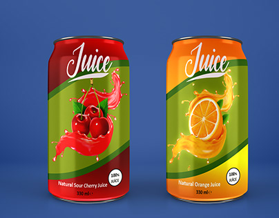 fruit juice packaking design