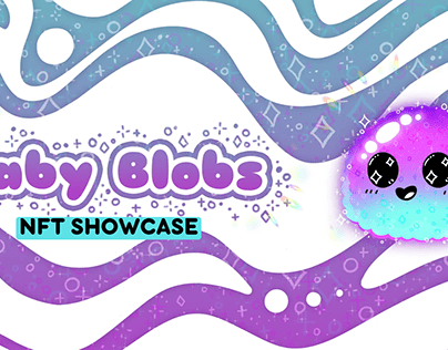 Baby Blobs NFT Showcase- Illustration