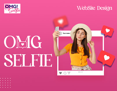 OMG Selfie - Website Design