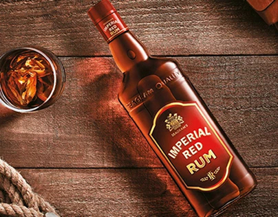 Imperial Red Rum Product campaign