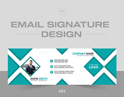 Professional Simple Email Signature Design.