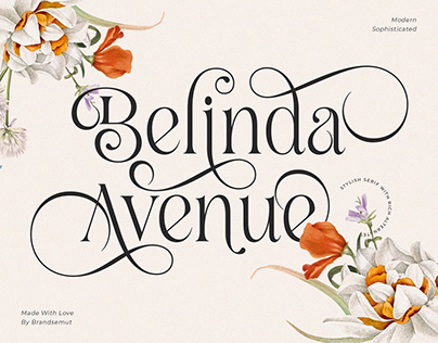 Belinda Avenue || Stylish Classic Serif