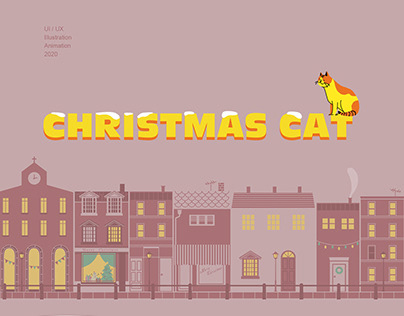 Christmas cat game design