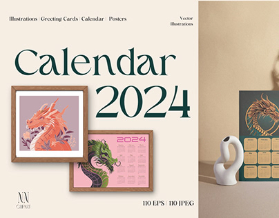 Dragon Calendar 2024