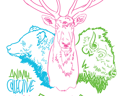 Animal Collective - Show Poster