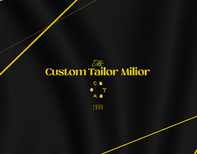 Custom Tailor Milior brand logo design