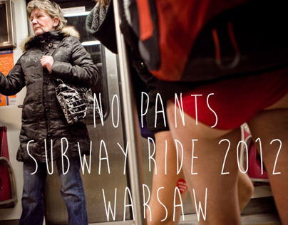 no pants subway ride 2012 - warsaw