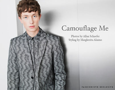 "Camouflage Me" Fashion Story for The Fashionisto