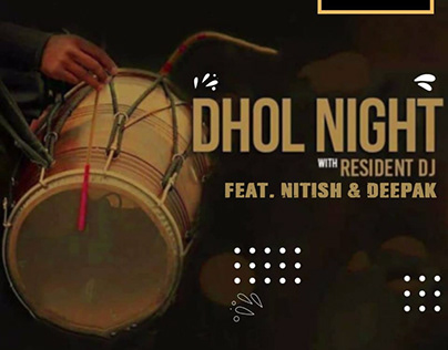 Dhol Night With DJ Nitish & Deepak At Decode Airbar