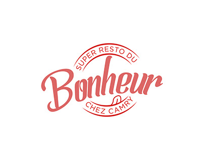 Restaurant du Bonheur Visual Identity