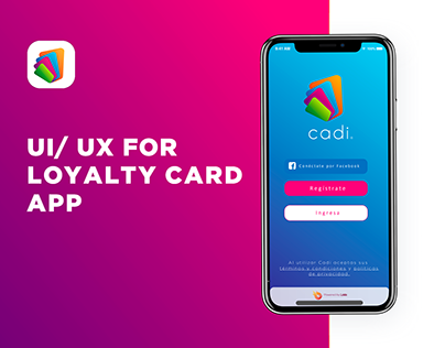 UI/UX FOR LOYALTY CARD APP CADI