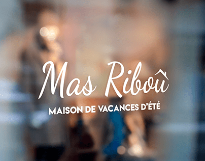 Identité visuelle pour Le Mas Ribou