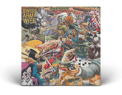 SWISS ARMY WIFE - Medium Gnarly (Album Cover)