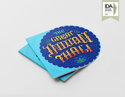 The Great Indian Thali- Booklet Design