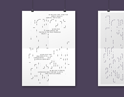 modernist . typography posters