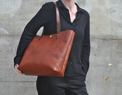 Italian Leather Shoulder Bag, Leather Handbags
