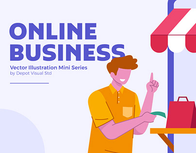 Illustration for Online Business Needs