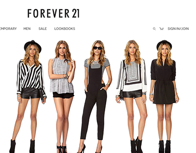 Forever 21 UI/UX Redesign
