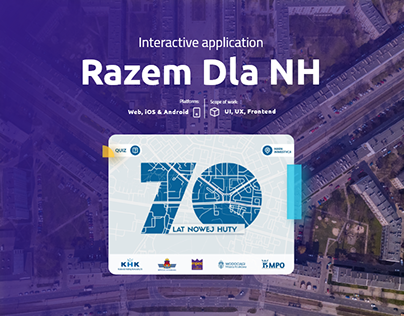 Interactive application - Razem Dla NH