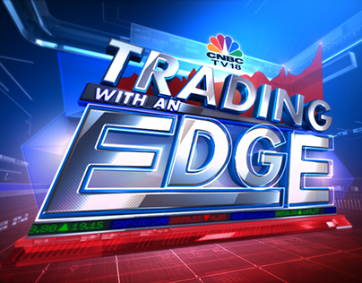 TRADING WITH AN EDGE LOGO DESIGN for CNBC TV18