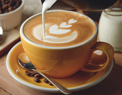 Анимированный логотип "Кофе Хауз"