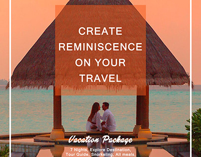 Travel Create Reminiscence Poster