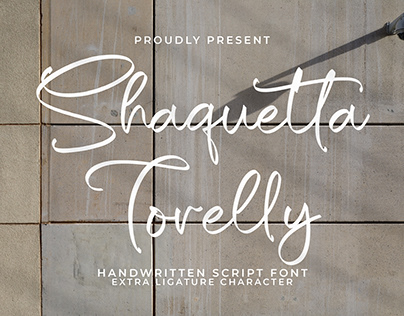 Shaquetta Torelly - Handwritten Script Font