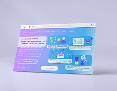 Promotion landing page for a new monetization service
