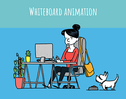 Whiteboard animation