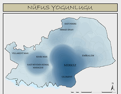 İzmir-Menemen Nüfus Yoğunluğu