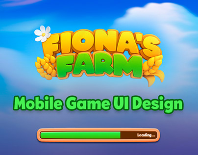 Fiona's Farm Mobile Game UI