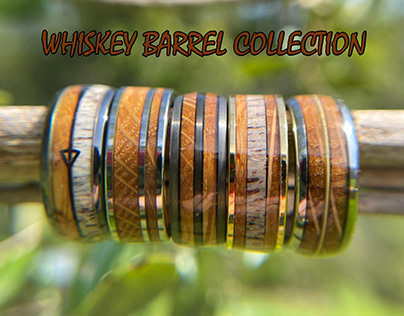 Men's Whiskey Barrel Ring Collection - Etsy