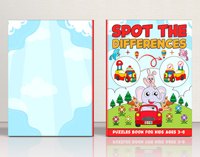 Spot The Differences Puzzle Book For Kids
