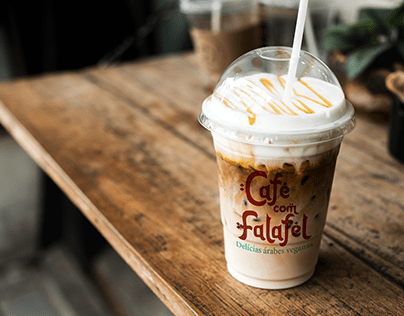 Logo Design | Café com Falafel Delícias Árabes