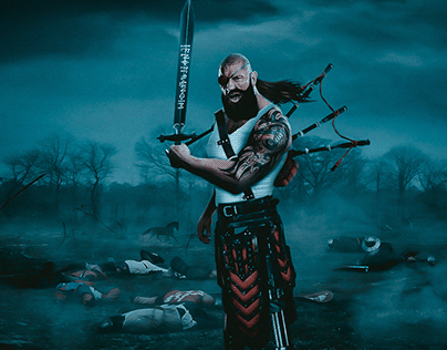 Dave Bautista as The Scotsman.
