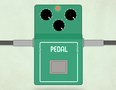 Guitar Pedal Animation