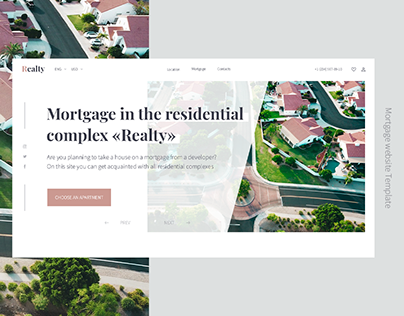 Mortgage website desktop a website for your business
