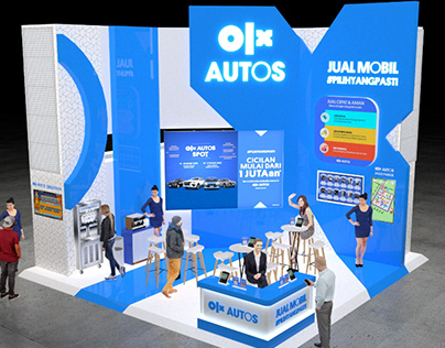 OLX Auto Exhibition Booth